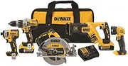 [DEWALT] DCK594P2 20V Max* XR 5-Tool Combo Kit