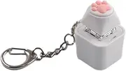 Key Fidget Toy | Light Up Portable Finger Keychain Presser Toy | Joke Toys for Mood Relief, Novelty Toys for Kids, Adults and Office Workers
