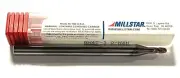 Millstar 3mm Carbide Ball End Mill HSN Finish 4 Flute USA Made