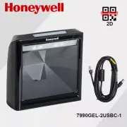 Honeywell 7990GEL-2USBC-1 Hands-Free USB Wired QR Barcode Reader 2D Scanner