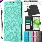 For Samsung S25 S24 S23 S22 S21 S20 FE Ultra S10 Plus Case Leather Wallet Cover