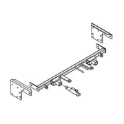 Blue Ox BX3770 Tow Bar Baseplate For 2006-2012 Toyota RAV4 (Sport Only)