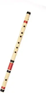 Shiv'z Muzic Flute, C Natural medium, BUDGET Bansuri, RIGHT HAND,19 inches (with Written Manual & Bag)