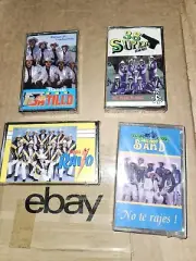 Banda Cassettes Lote De 4 Techno Banda Sealed New