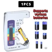 1Pcs Digital Battery Tester C D N AA AAA 9V 1.5V Button Cell Capacity Check Dete
