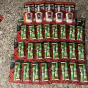 Lot Of Scotch Super Glue Gel 24 Packs Of The Green 5 Of The White