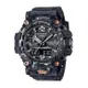 【CASIO G-SHOCK】MUDMASTER裂縫紋路設計雙顯運動腕錶-灰黑款/GWG-2000CR-1A