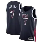 Kevin Durant Nike 2024 USA Basketball Swingman Player Jersey Paris Olympics #7