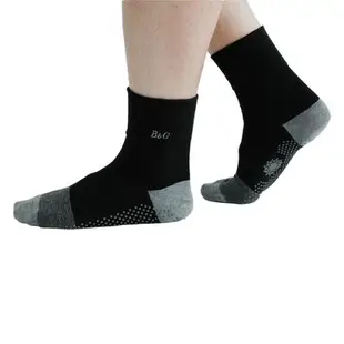 【京美】健康能量銅纖維壓力襪2雙組+能量銀纖維鍺石火耀褲5件+肌力神器 能量健康按摩襪(寬口) 6雙