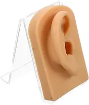 Healvian 2 Sets Desktop Silicone Ear Decorative Earring Holder Versatile for Beauty Salons Homes