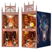 DIY Book Nook Kits, DIY Miniature Doll House Kit, 3D Wooden Puzzle Dollhouse