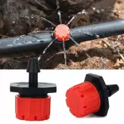 100x Drip Irrigation System Watering Kits Drippers Self Spikes Plant Garden New