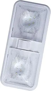 LED RV Lights Interior Ceiling Dome Light 1000LM High Brightness Easy to Install for Trailers Pickups Campers