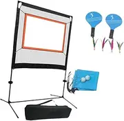 Perfeclan Badminton Net Beach Net Set with Storage Bag Men Women Sports Net Sports Game Set for Practice Sports Training Backyard Beach