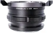 [XPIMAGE] Lens Mount Adapter Ring for PL to Hasselblad X System XCD Camera with Macro Focusing (17mm Travel) XCD1 XCD2