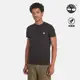 Timberland 男款黑色休閒短袖T恤|A2EKJ001