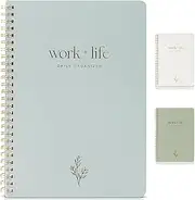 Beautiful Daily Planner and To Do List Notebook For Work And Life - The Perfect Undated Planner to Easily Organize Tasks and Appointments - Stylish Office and School Supplies for Women