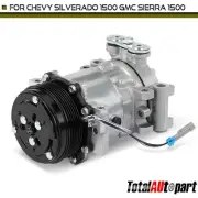 AC Compressor w/SD7H15 Style for Chevrolet Silverado 1500 99-02 Express 2500 GMC (for: Chevrolet)