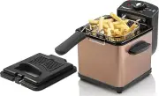 Oil Fryer Mini Deep Fryer for One Serving of Fries Includes Cold Zone Technology