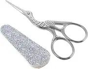 Operitacx Stainless Steel Vintage Craft Sewing Scissors Vintage Embroidery Scissors Fabric Shears Scissors Small Sewing Shears Yarn Scissors Mini Scissors DIY Craft Cutting Tools Metal