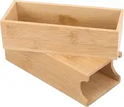 [ANDRESLAD] Sunglass Case Bamboo Hard Shell Large Capacity Stylish Compact for Everyday