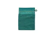 Soft Zellige Cotton Wash Mitt (Green) - 16 x 22cm