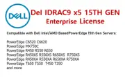 iDRAC9x5 Enterpise License for Gen 15th R750 R650 R550 R6515 R7515