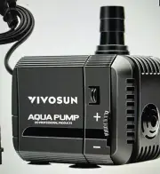 VIVOSUN 210GPH Submersible Pump(800L/H, 8W), Ultra Quiet Water Pump with 3.3ft H