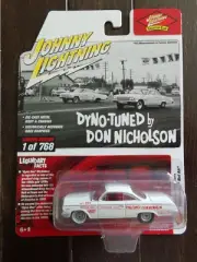 1962 CHEVY BEL AIR DYNO DON NICHOLSON JOHNNY LIGHTNING 1 OF 768 LTD ED 1/64