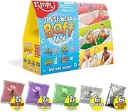 Zimpli Kids Mega Baff Pack - 12 Use Kids Bath Play Set - Bubblegum Scented - Bath Toy Set - Unisex - All Ages - Kids