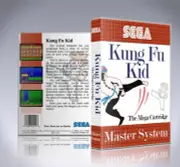 Sega Master System Case - NO GAME - Kung Fu Kid