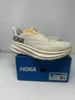 SZ 8 B Hoka Women's Clifton 9 Athletic Shoes Vanilla/Astral 11277896 VLS / NEW