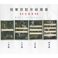 在飛比找蝦皮購物優惠-陸軍官校迷彩服年級臂章~軍校年級臂章~數位底