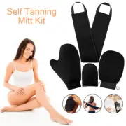 4Pcs/Set Back Body Cleaning Glove Self Tanning Mitt Fake Tan Applicator Gloves