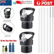2PCS Replacement Straw Lid for Hydro Flask Standard Water Bottle 12oz 18oz 24oz