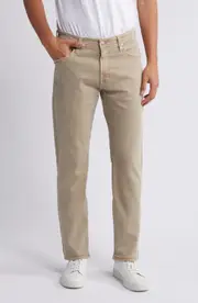 AG Everett Slim Straight Leg Jeans in 7 Years Sulfur Hazel Wood at Nordstrom, Size 35 X 32