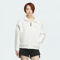 在飛比找momo購物網優惠-【adidas 愛迪達】外套 女款 運動外套 雙面穿 新年 