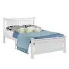 Artiss Bed Frame Double Wooden Timber RIO Kids Adults Mattress Base Size