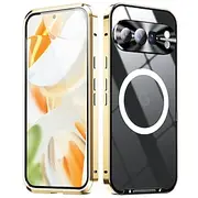 Phone Case For Google Pixel 9 Pro Pixel 9 Pro XL Pixel 8 Pro Pixel 8 Pixel 9 Pixel 7 Pixel 7 Pro Magnetic Adsorption With Magsafe Transparent Camera Lens Prote