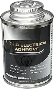 Liquid Electrical Tape - 125ml Strong Heat Resistant Insulating Waterproofing Electrical Tape,Waterproof Repair Glue Sealant for Project Handle, Wire, Cable, Paint