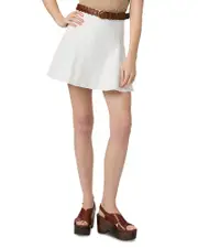 Paige Adaline Denim Mini Skirt