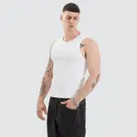 [Kiss Chacey Essentials] Baikal Relaxed Singlet Optical White