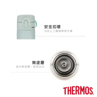 【THERMOS膳魔師】不鏽鋼彈蓋真空保溫杯400ml(JNI-403)