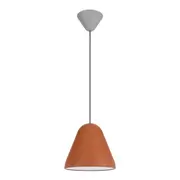 Hara Orange Cone Scandinavian Pendant Light