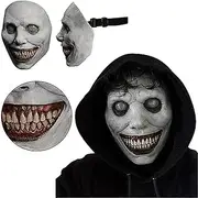 XUJAIOLQP Halloween Mask, Scary Mask for Adults, Scary Halloween Mask, Halloween Horror Decor, Cosplay Costume Props, Halloween Party Decorations Props
