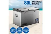 Kolner 80L Portable Fridge Cooler Freezer Camping