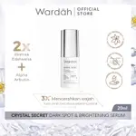 HITAM WARDAH CRYSTAL SECRET DARK SPOT BRIGHTENING SERUM 20ML