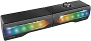 [Logilink] Mobile soundbar with Party Light, 2-in-1 Gaming Sound System, Connection via Bluetooth V5.0 or 3.5 mm Stereo Jack