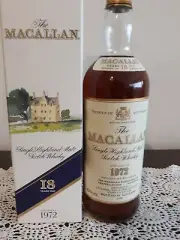 Macallan Single Malt whisky 18 year old 1972 43% ABV - VERY RARE.