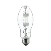 2Pack 175W Metal Halide ED17, E26, Clear HID Elliptical Lamp, 4000K, 14000LM